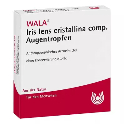 Iris Lens cristallina compositus gouttes pour les yeux (5x0,5 ml)
