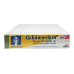 Calcium Dura Vit D3 Effervescent 600 mg / 400 I.U., 120 pc