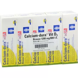 CALCIUM DURA Vit D3 Brause 1200 mg/800 I.E., 50 pcs