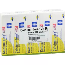 Calcium Dura Vit D3 Effervescent 1200 mg / 800 UI, 50 pc
