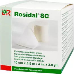 ROSIDAL SC Bande de compression souple 10 cmx3,5 m, 1 pc