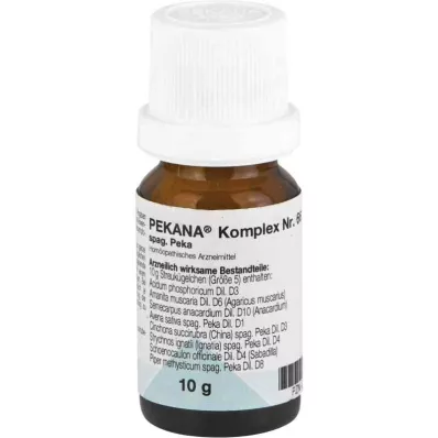 Complexe Pekana numéro 6 6 spag.Globules de Péka (10 g)