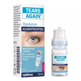 TEARS AGAIN® Gouttes oculaires hyaluroniques, 10 ml