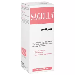 SAGELLA Lotion de toilette intime poligyn pour femmes 50+, 100 ml