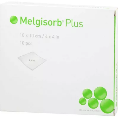 Melgisorb Plus Pansement dalginate 10x10 cm stérile, 10 pc