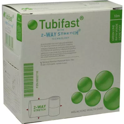 TUBIFAST 2-Way Stretch 5 cmx10 m vert, 1 pc