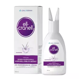 ELL-CRANELL 250 microgrammes/ml Lait pour application au casque, 100 ml