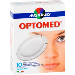 OPTOMED Compresses oculaires stériles autocollantes, 10 pces