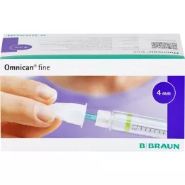 OMNICAN Canule fine Pen 31 G 0,25x4 mm, 100 pces