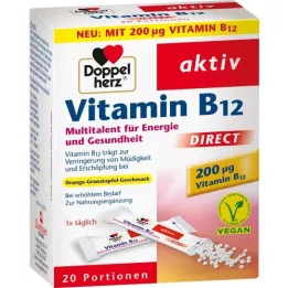 DOPPELHERZ Vitamine B12 DIRECT Pellets, 20 pcs