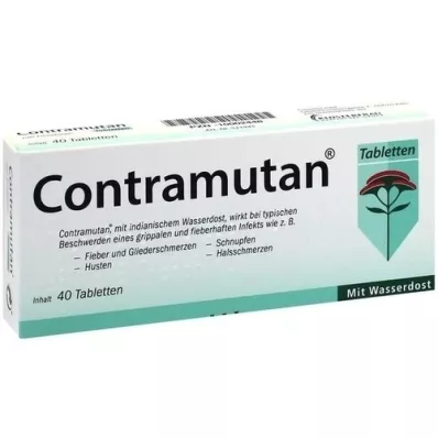 CONTRAMUTAN Comprimés, 40 pcs