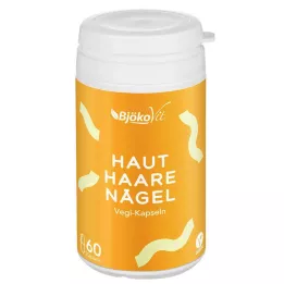 HAUT-HAARE-NÄGEL Gélules végétales, 60 gélules
