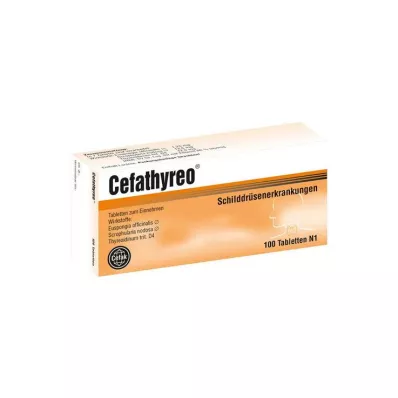 Comprimés Cefathyreo, 100 pc