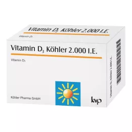VITAMIN D3 KÖHLER 2 000 U.I. gélules, 120 gélules