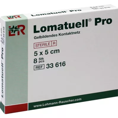 LOMATUELL Pro 5x5 cm stérile, 8 pces