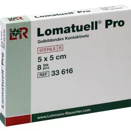 LOMATUELL Pro 5x5 cm stérile, 8 pces