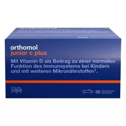 ORTHOMOL Junior C plus à croquer Mandarine/Orange, 30 comprimés