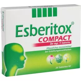 ESBERITOX COMPACT Comprimés, 20 pcs