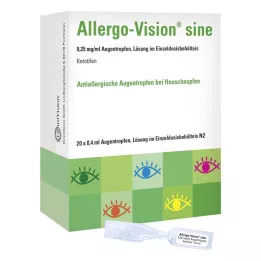 ALLERGO-VISION sine 0,25 mg/ml AT en récipient unidose, 20X0.4 ml