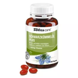 SOVITA CARE Huile de cumin noir Plus, gélules, 200 gélules