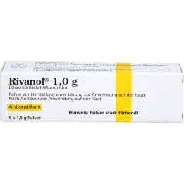 RIVANOL 1,0 g de poudre, 5 pces
