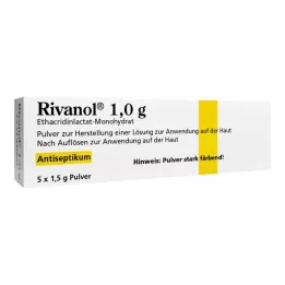 RIVANOL 1,0 g de poudre, 5 pces