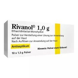 RIVANOL 1,0 g de poudre, 10 pces
