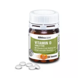 SOVITA CARE Comprimés de vitamine D, 180 pc
