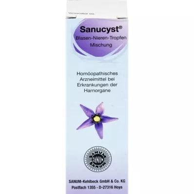 SANUCYST Gouttes pour la vessie et les reins, 30 ml