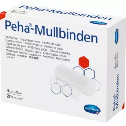 PEHA-MULLBINDE 4 cmx4 m, 20 pces