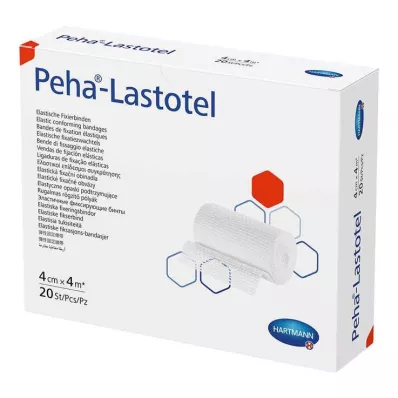 Bandage de fixation Peha-Lastotel 4 cm x 4 m, 20 pièces