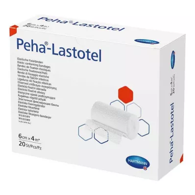 Bandage de fixation Peha-Lastotel 6 cm x 4 m, 20 pc