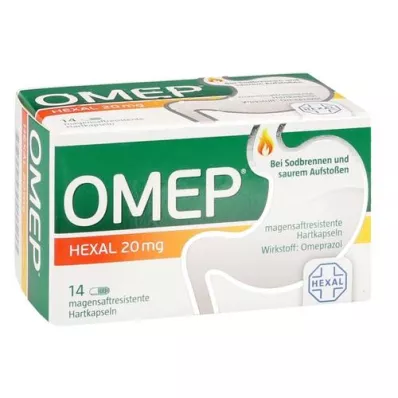 OMEP HEXAL 20 mg Gélule gastro-résistante, 14 capsules