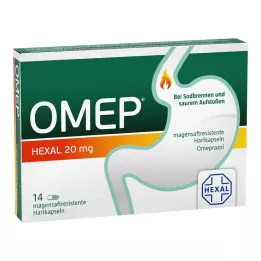 OMEP HEXAL 20 mg Gélule gastro-résistante, 14 capsules