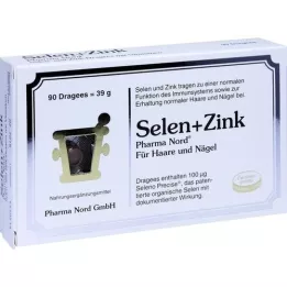 SELEN+ZINK Pharma Nord dragées, 90 pces
