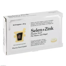 SELEN+ZINK Pharma Nord dragées, 90 pces