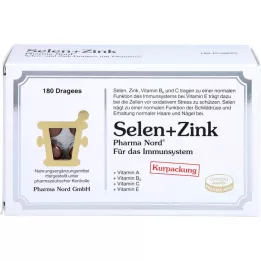 SELEN+ZINK Pharma Nord dragées, 180 unités