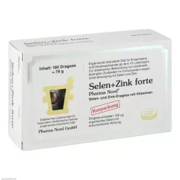 SELEN+ZINK Pharma Nord dragées, 180 unités