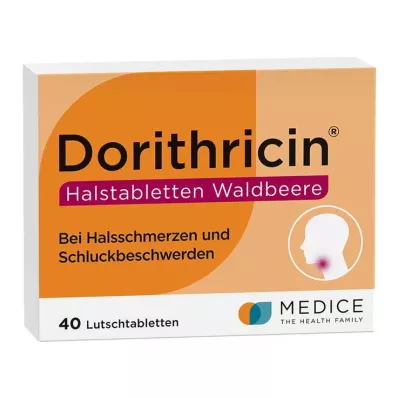 DORITHRICIN Pastilles pour la gorge aux baies des bois, 40 pces