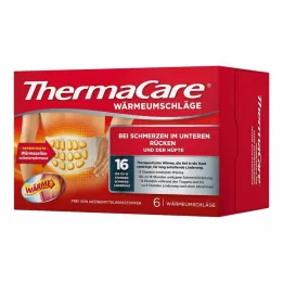THERMACARE Couvertures de dos S-XL pour le traitement de la douleur, 6 pces