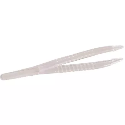 Pincettes jetables en plastique stérile 12,5 cm, 10 pc