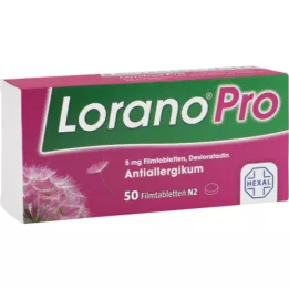 LORANOPRO 5 mg Comprimés pelliculés, 50 pc