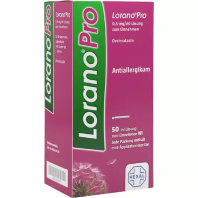 LORANOPRO 0,5 mg/ml Solution buvable, 50 ml