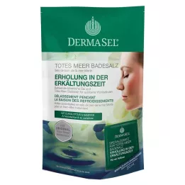 DERMASEL Sels de bain de la Mer Morte+Refroidissements SPA, 1 P