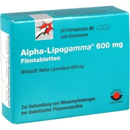 ALPHA-LIPOGAMMA 600 mg Comprimés pelliculés, 30 pcs