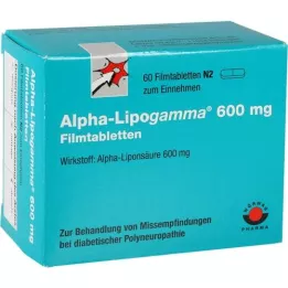 ALPHA-LIPOGAMMA 600 mg Comprimés pelliculés, 60 comprimés