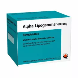 ALPHA-LIPOGAMMA 600 mg Comprimés pelliculés, 100 pcs