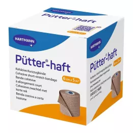 PÜTTER-Bande adhésive 6 cmx5 m, 1 pc