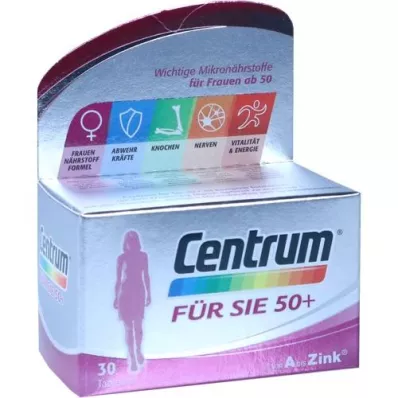 CENTRUM Capsules 50+ pour elle, 30 capsules