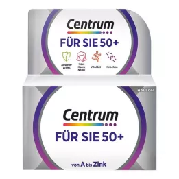 CENTRUM Capsules 50+ pour elle, 30 capsules
